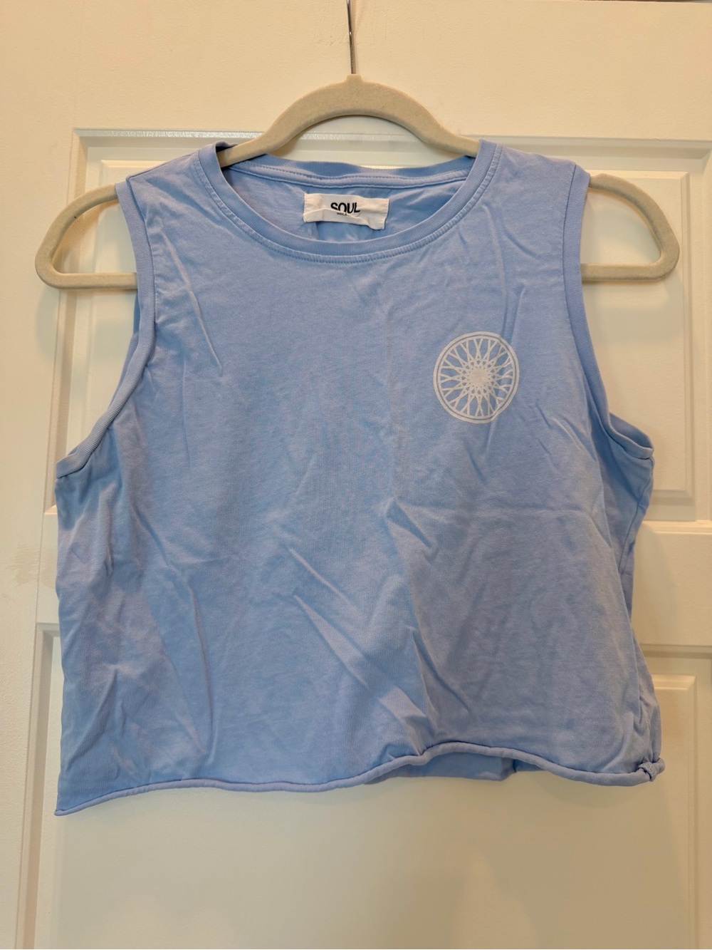 Soulcycle Blue Barn Tank Size S